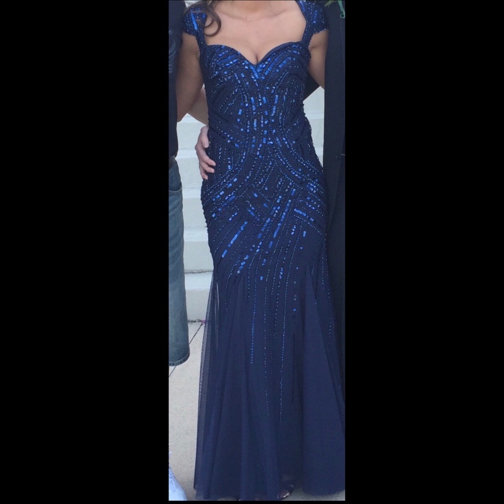 ONLY WORN ONCE beautiful Camille la Vie prom dress